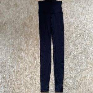 Lululemon size 4 highwaisyed wunder under leggings. Full length